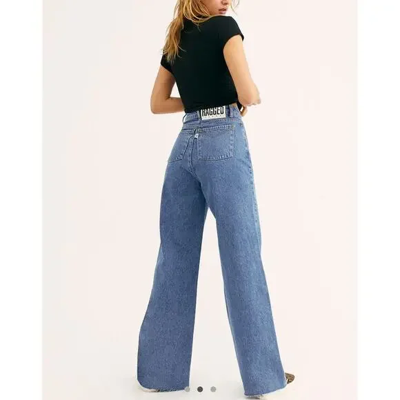 The Ragged Priest Trip Skater Jeans in Medium Wash Size 26 - Picture 2 of 8